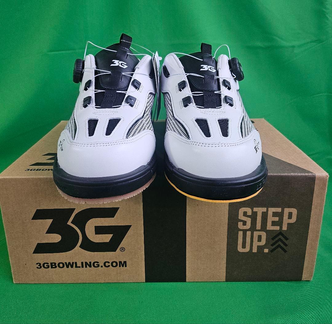 3G Racer ボウリングシューズ ホワイト/ブラック