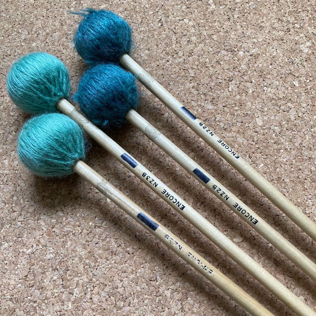 ENCORE NZ2B,NZ3B マリンバマレット バーチ柄