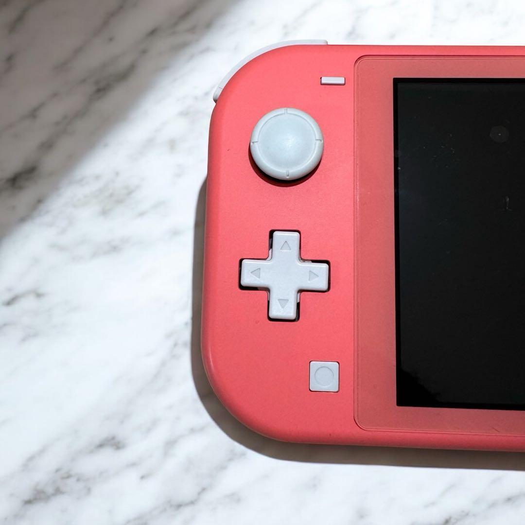ジャンク品☆Nintendo Switch Lite コーラル