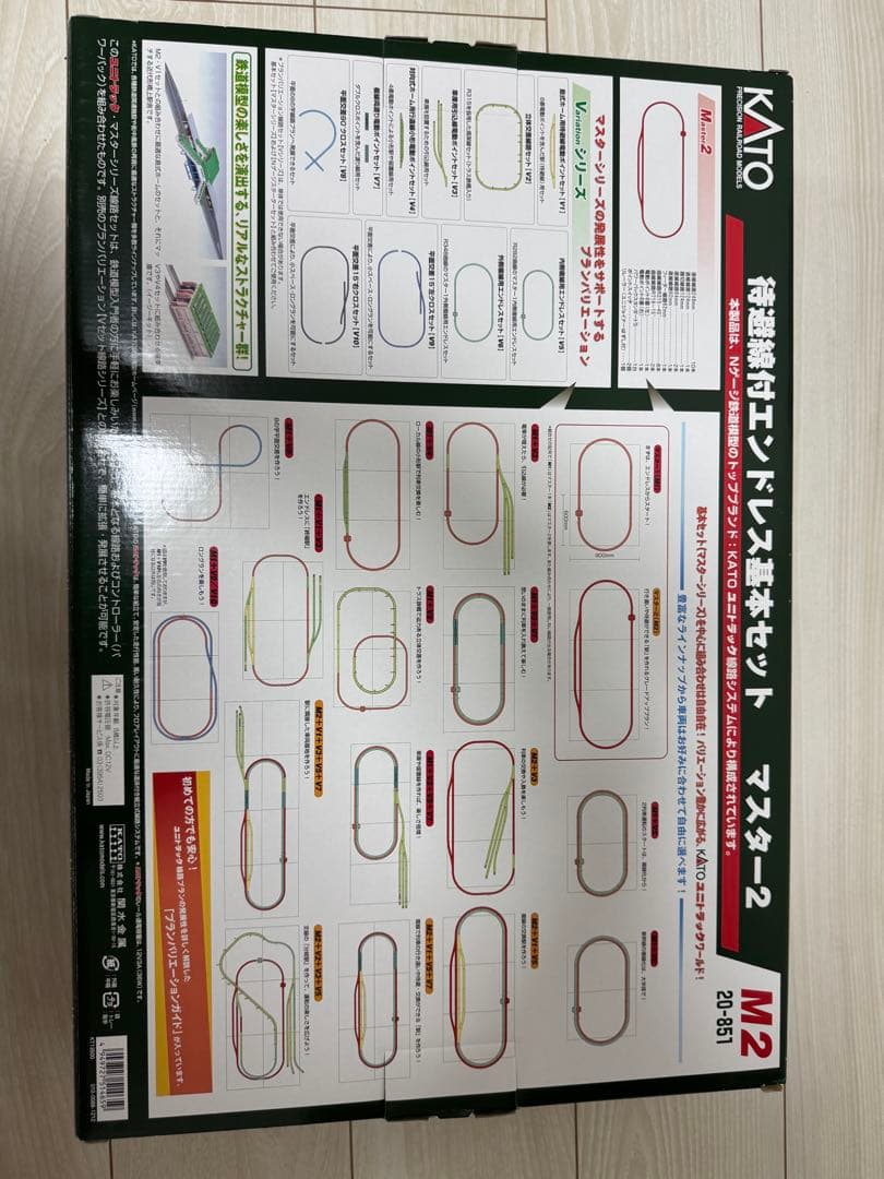 KATO Nゲージ エンドレス基本セット M2 MASTER 2