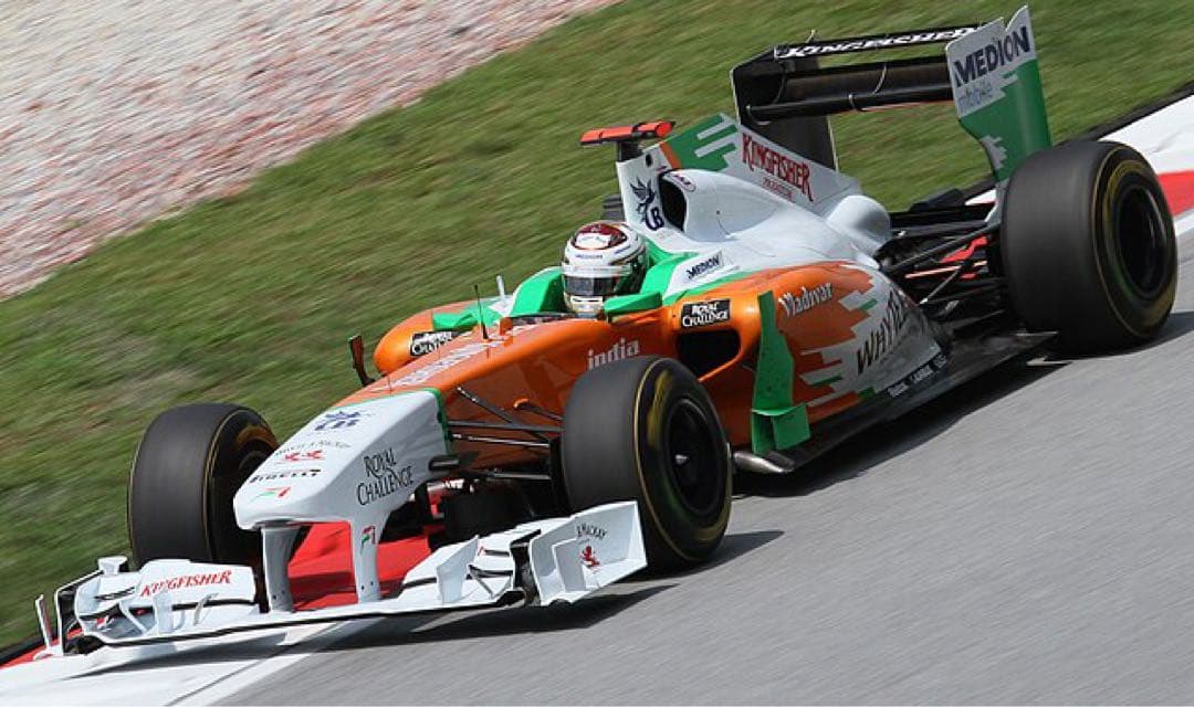 F1 Force India VJM10 2011 エイドリアンスーティル