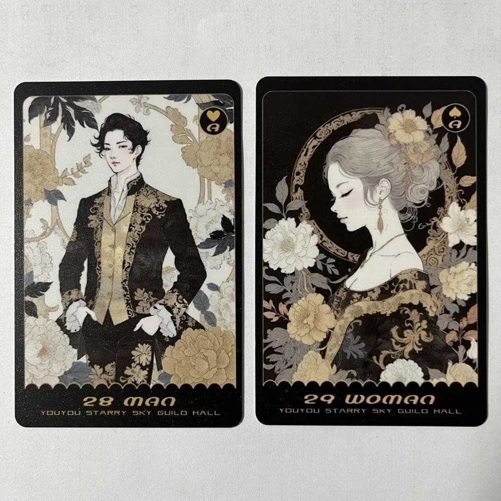 【正規品ルノルマンカード】美麗✨海外インディーズ✨シックで上品な色彩のデッキ