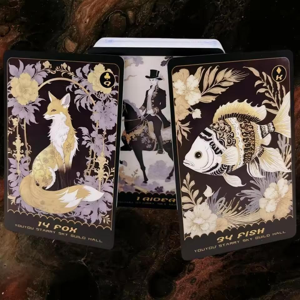 【正規品ルノルマンカード】美麗✨海外インディーズ✨シックで上品な色彩のデッキ