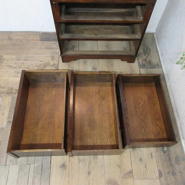 イギリス アンティーク 家具 ライティングビューロー デスク 机 6951d