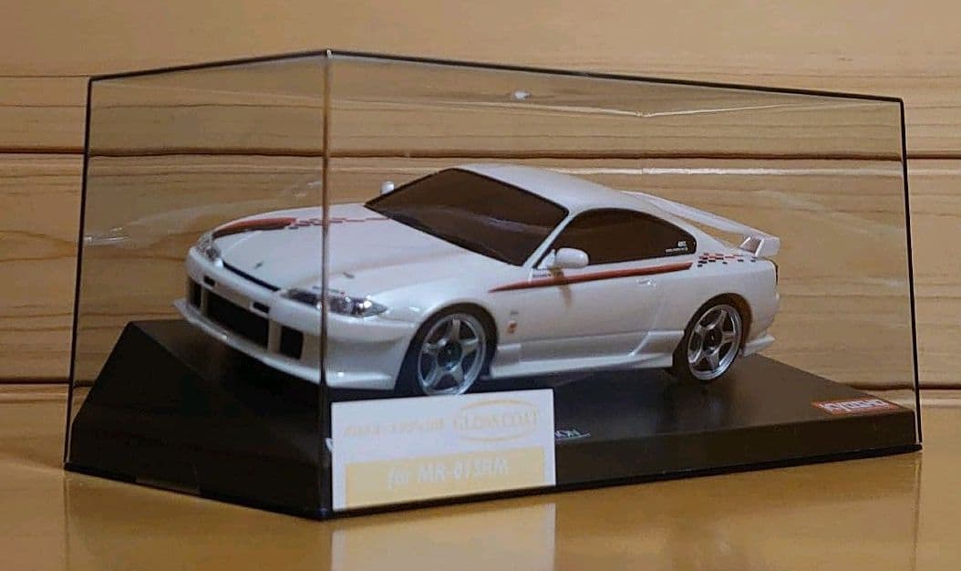 京商ミニッツレーサー　NISMO SILVIA R-tuneニスモシルビアボディ