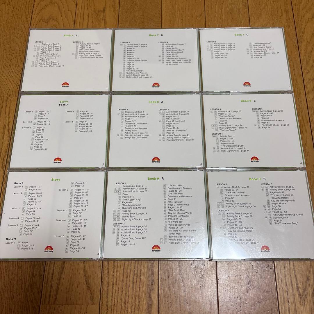 キッズ・ファミリー Basic ABC's + Books 7, 8, 9