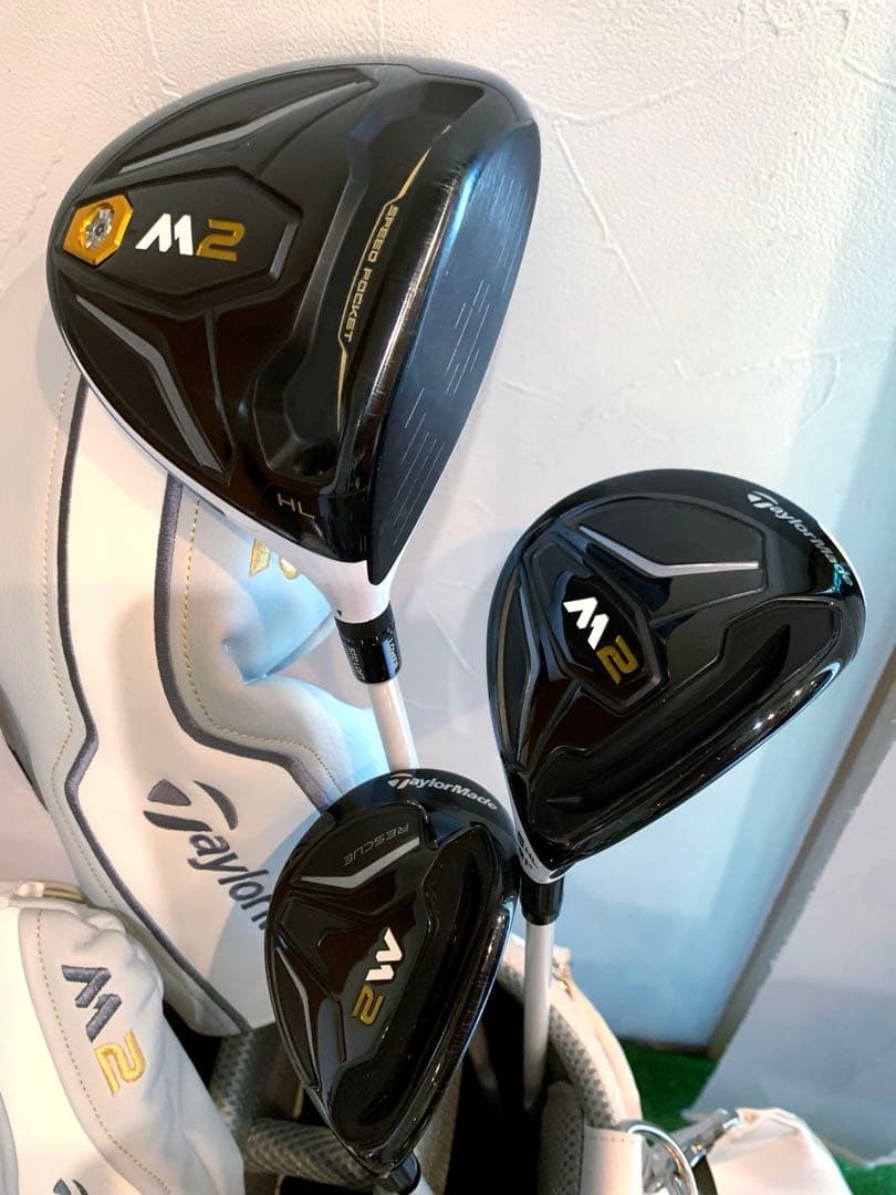 ほぼ新品未使用　テーラーメイド　M2 レディースゴルフクラブ フルセット　優しい