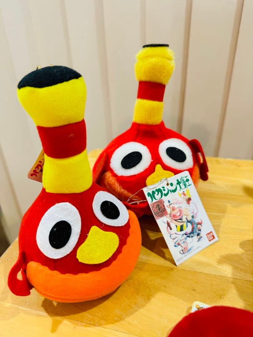 アニメキャラクターぬいぐるみハクション大魔王10体セット　激レア　当時物