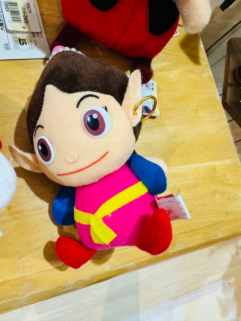 アニメキャラクターぬいぐるみハクション大魔王10体セット　激レア　当時物