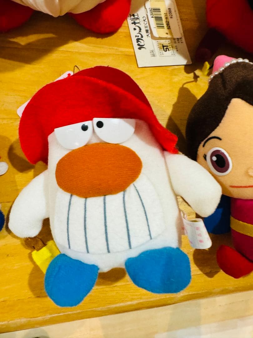 アニメキャラクターぬいぐるみハクション大魔王10体セット　激レア　当時物