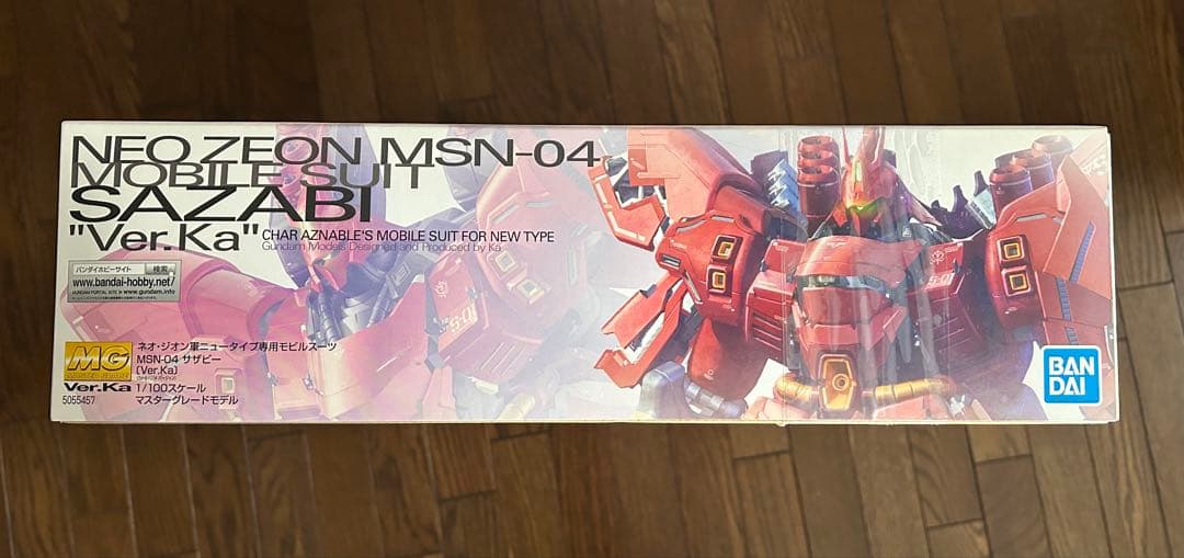 MG 1/100 サザビー&νガンダム \"Ver.Ka\"