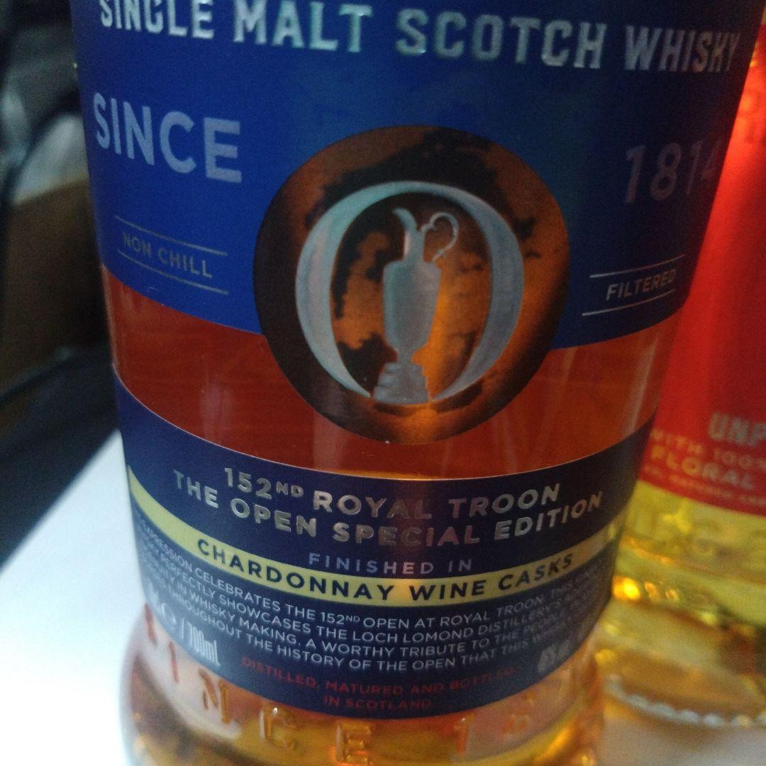 ロッホローモンド 全英オープン 2024 ウイスキー２本+おまけ１本 セット