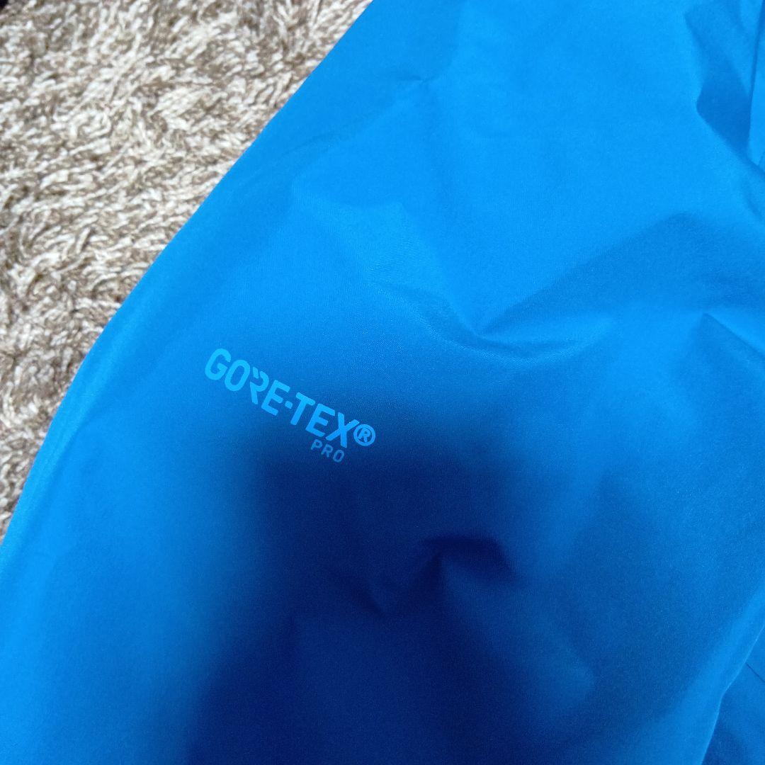 7mesh フード付きサイクルジャケット 青