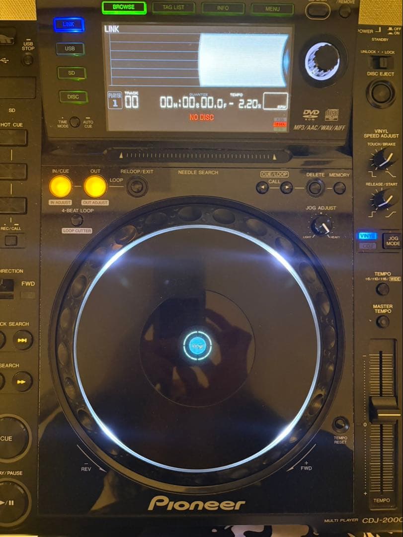 DJ機材 Pioneer CDJ-2000
