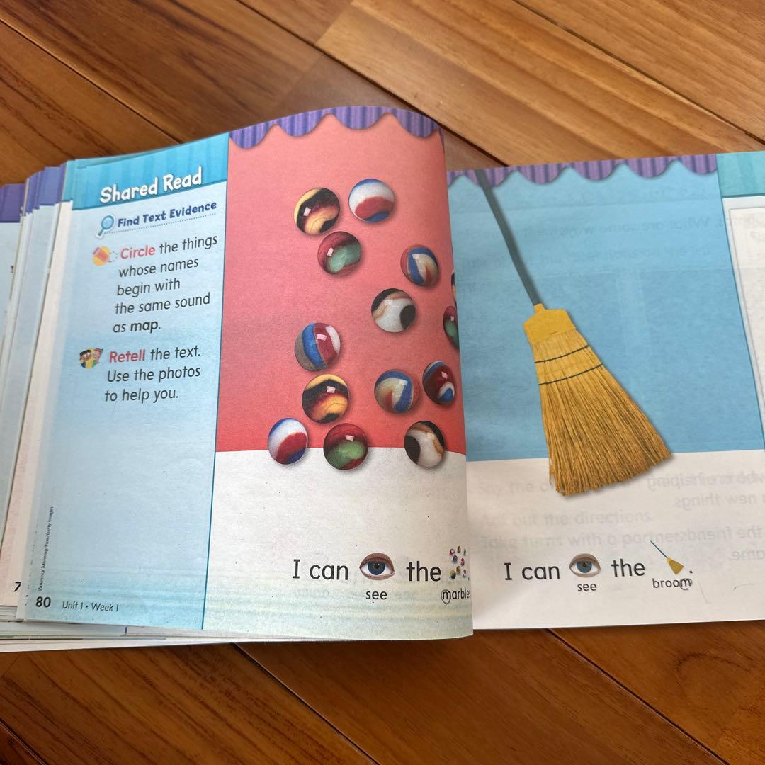 Wonders リーディング/ライティングコンパニオン ユニット1-10 年長