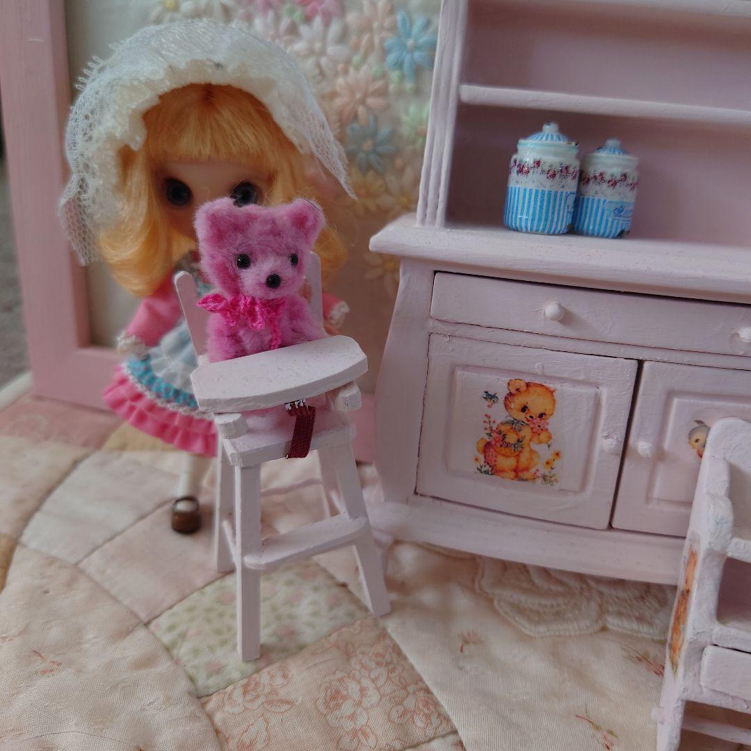 ヴィンテージ、ドールハウス、ミニチュアデカールセット