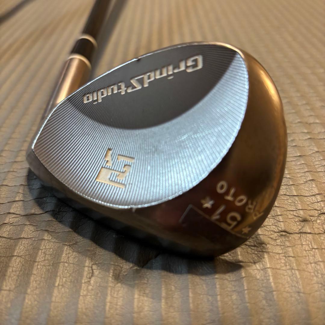 ☆レアグラインドスタジオPROTOTYPE　51°57° ファイヤー115刻印有