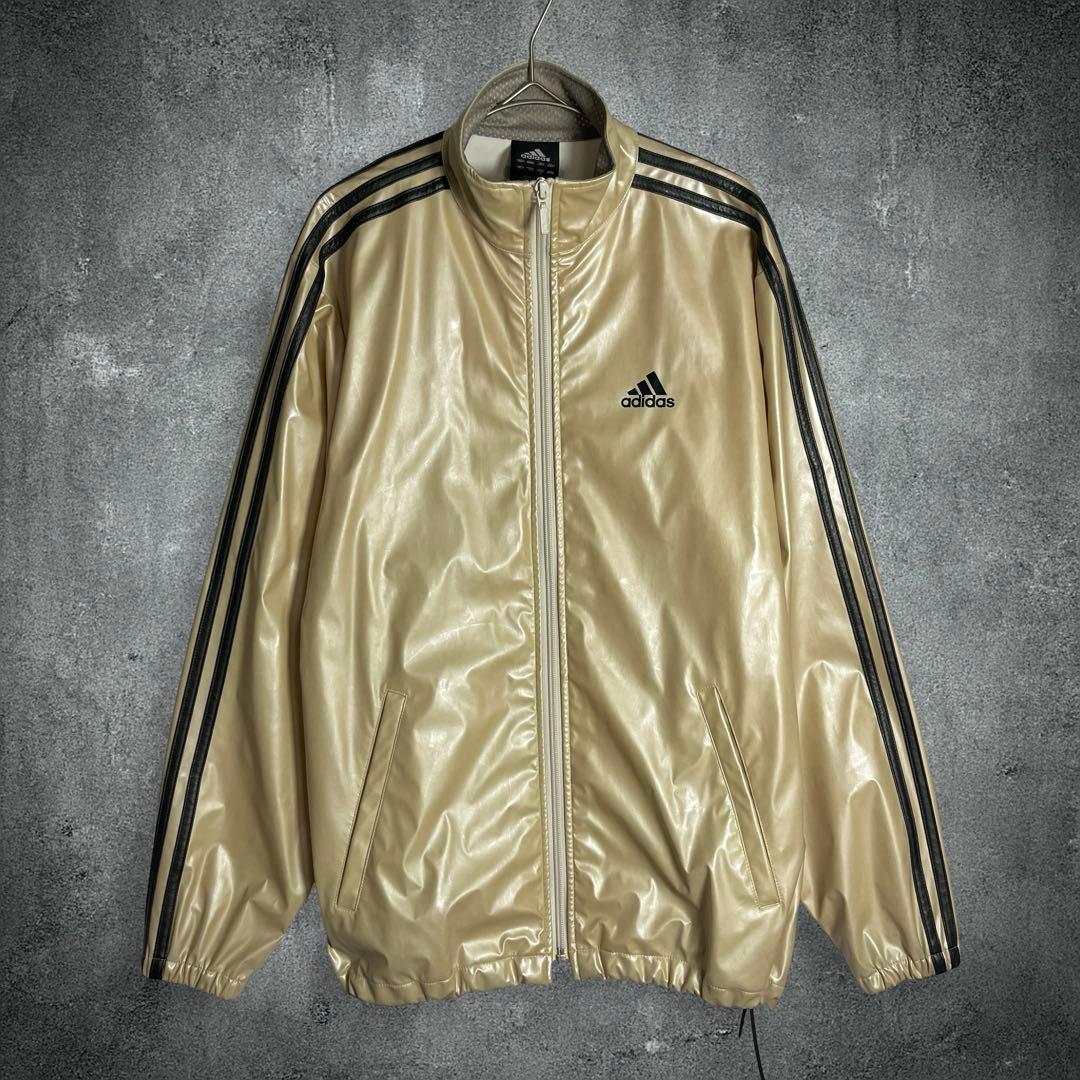 Y2K アディダス 光沢 セットアップジャージ ストリート 00s