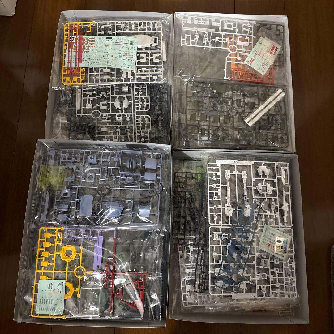 【新品未組立】ガンプラMGセット　G3 ジオング　フルアーマーガンダム　F91