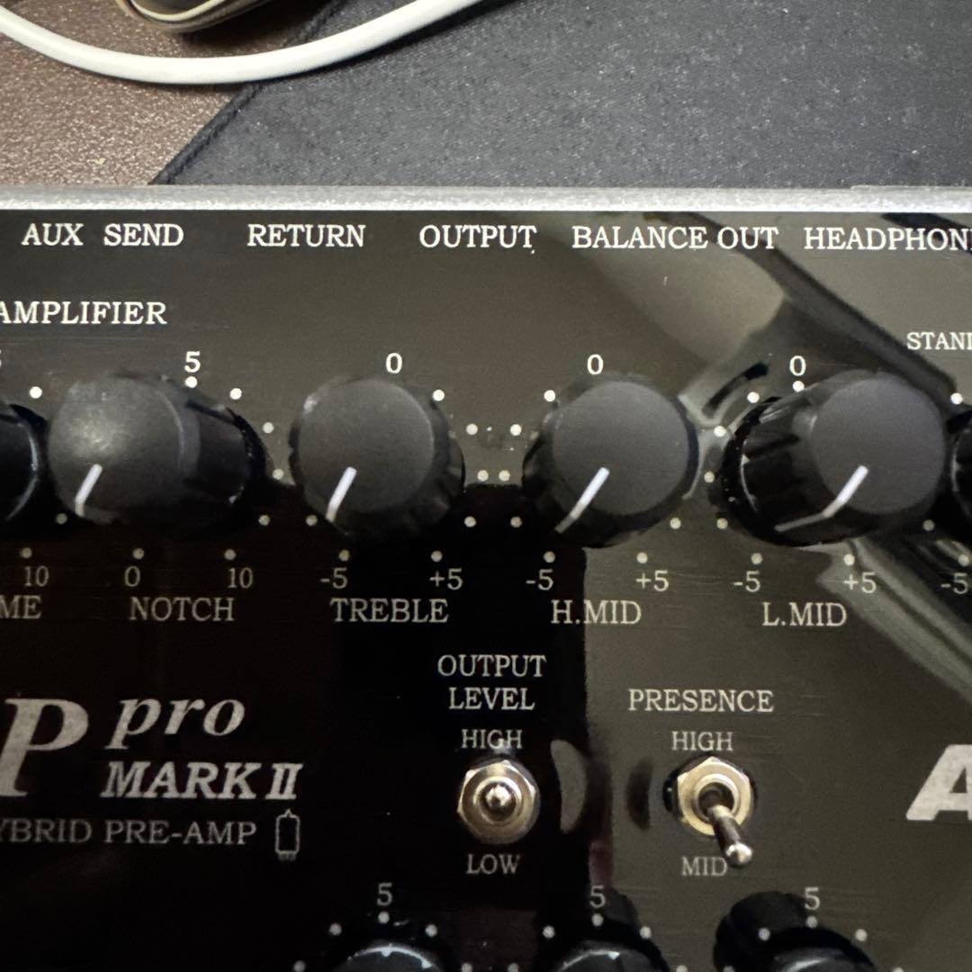 ALBIT A1BP pro MARK II ベースプリアンプ