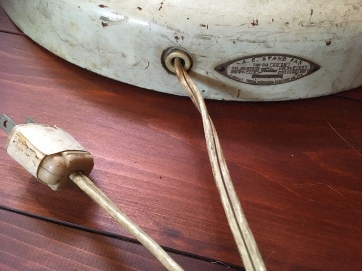 TOSHIABA 鉄羽扇風機　ビンテージ　昭和レトロ