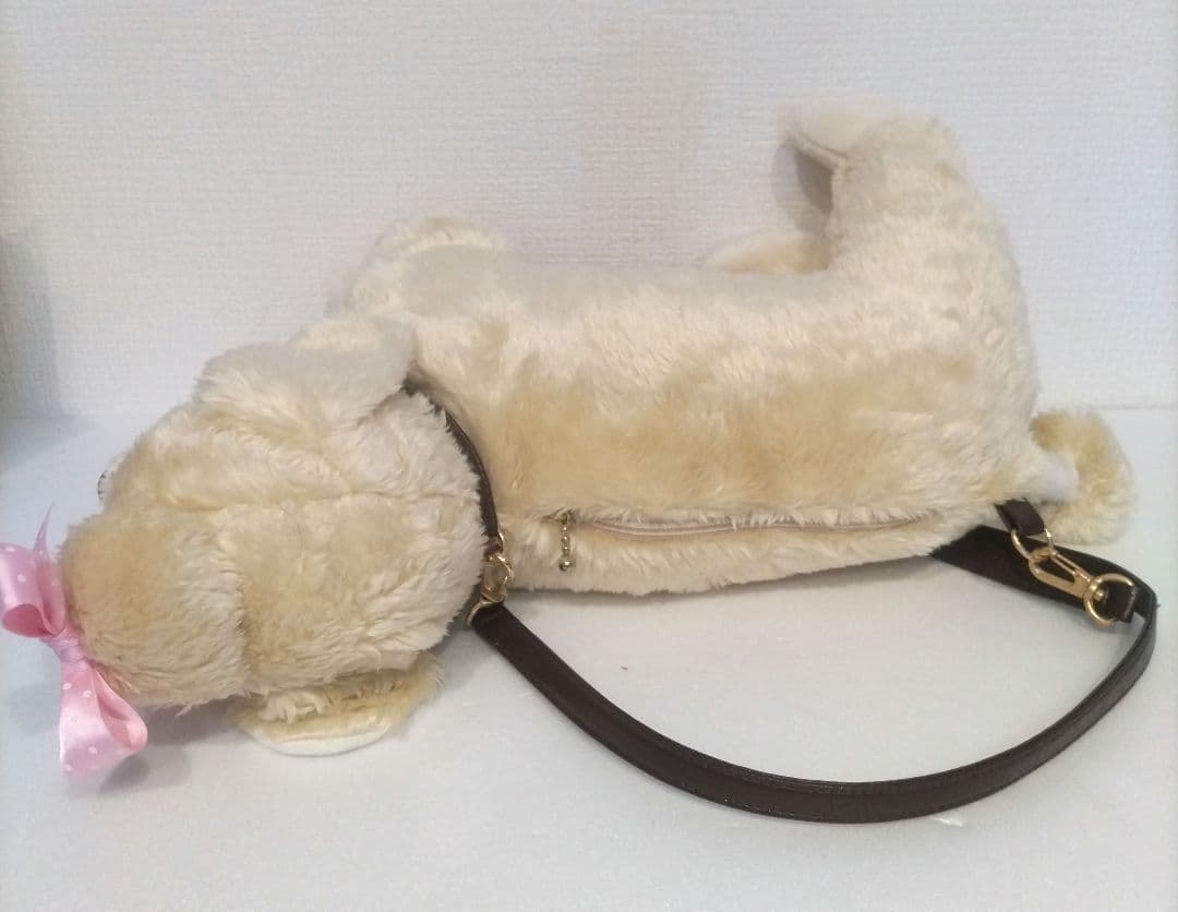 MILK トイプードル ぬいぐるみ ショルダーバッグ BIG 犬 ヴィンテージ