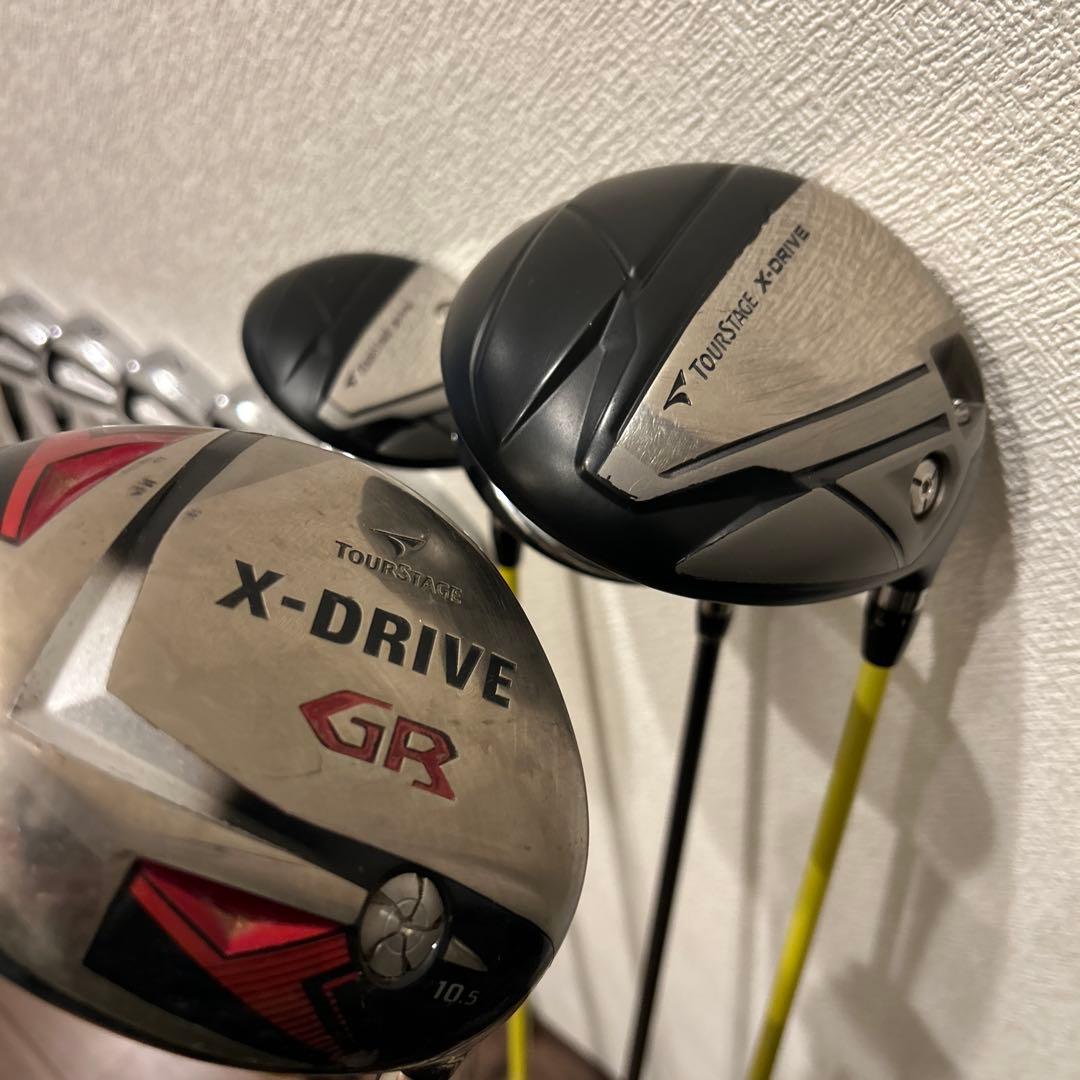 ツアーステージ　メンズS 右利き　13本　ゴルフクラブセット