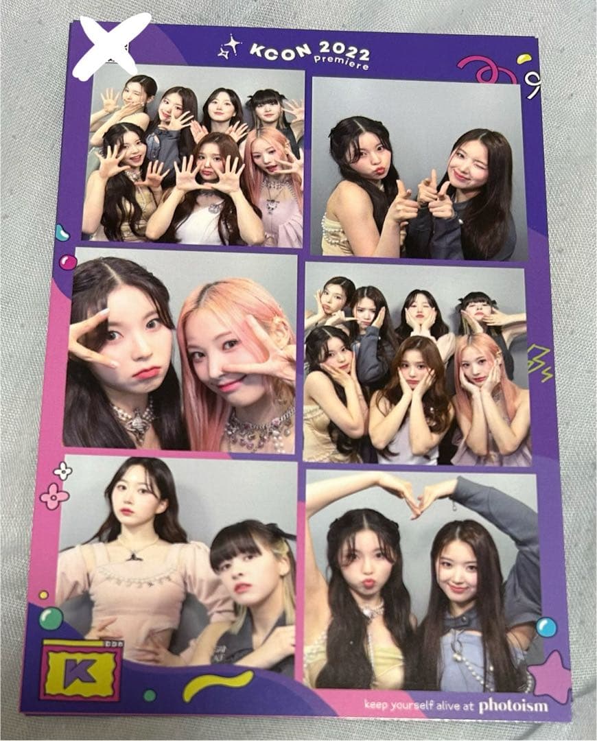 NMIXX KCON2022 Premiere フォトイズムセット