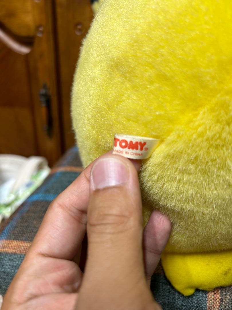 ピカチュウ　ぬいぐるみ　等身大　初期　TOMY