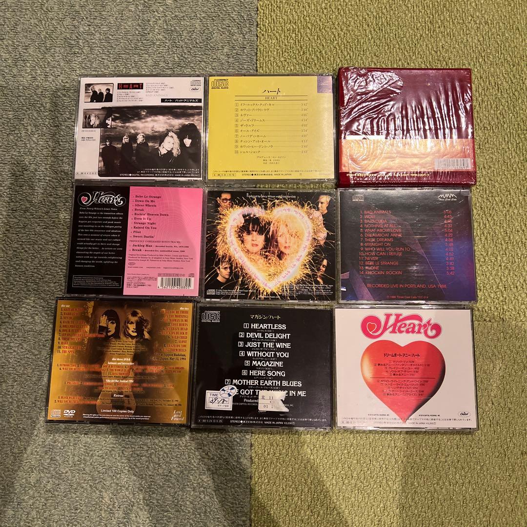 国内貴重盤、輸入盤含むHeart CDセット