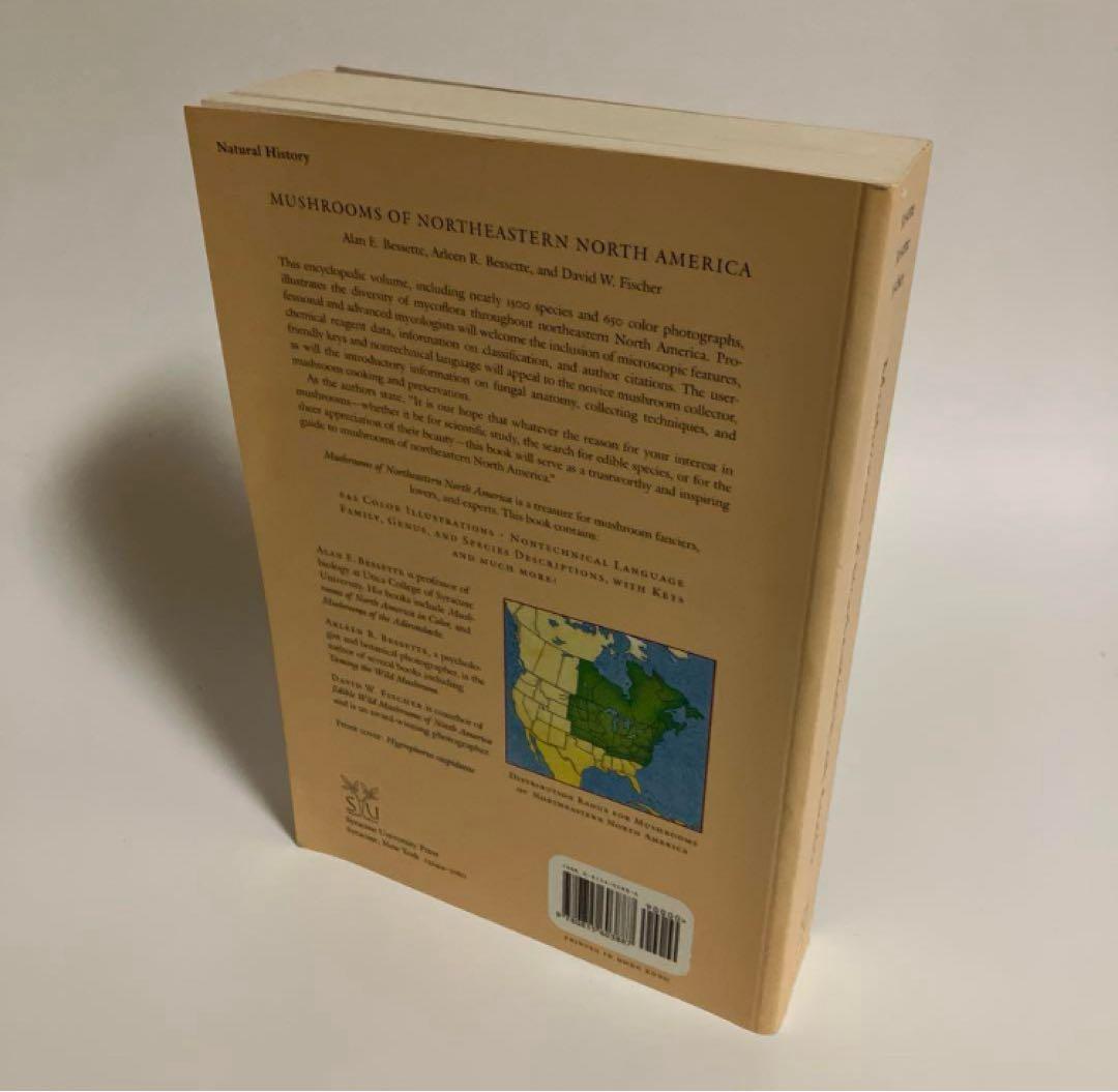 洋書　きのこ図鑑　北アメリカ北東部のきのこ