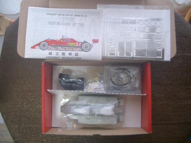 1/20 スタジオ フェラーリ 126C2 3台 メタル製フルディテールキット