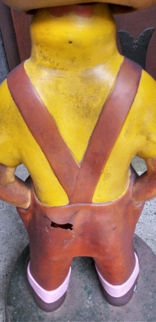 不二家 ペコちゃん 等身大　店頭前（86ｃｍ） 首振り人形