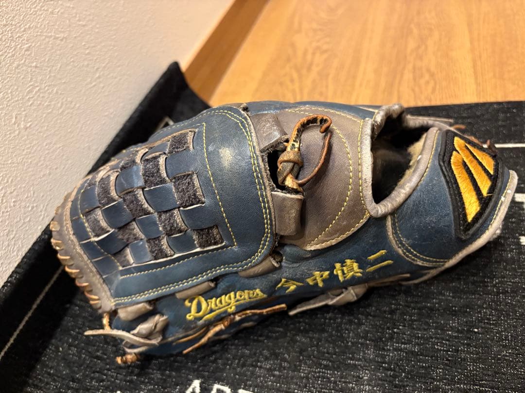 中日ドラゴンズ　今中慎二　当時物　本人グローブ