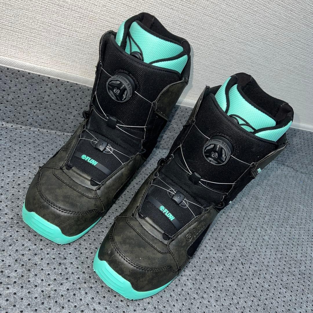 5回使用 24.5cm FLOW LOTUS COILER BOAスノボブーツ