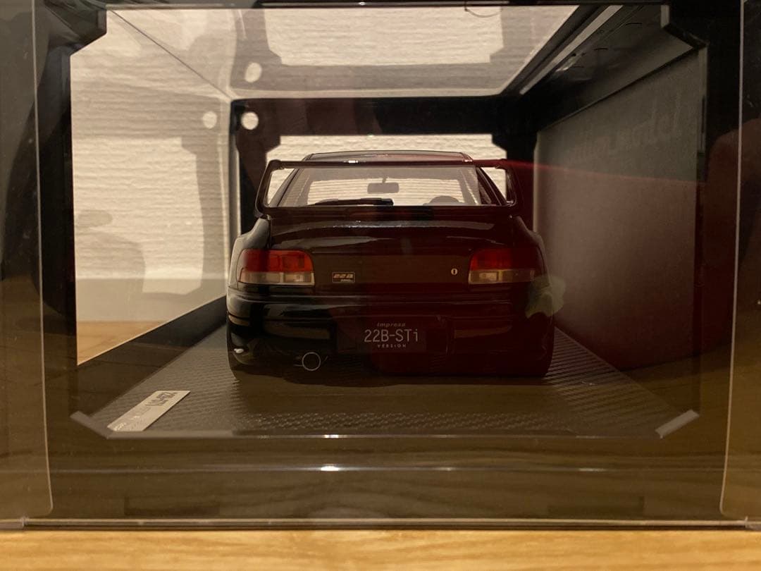 イグニッションモデル インプレッサ　22B-STi GC8 改1/18