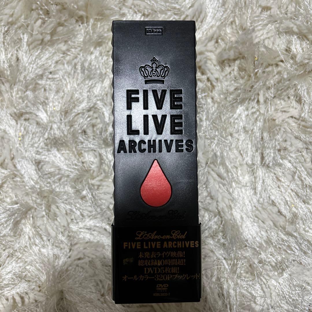 L'Arc～en～Ciel/FIVE LIVE ARCHIVES〈完全生産限定…
