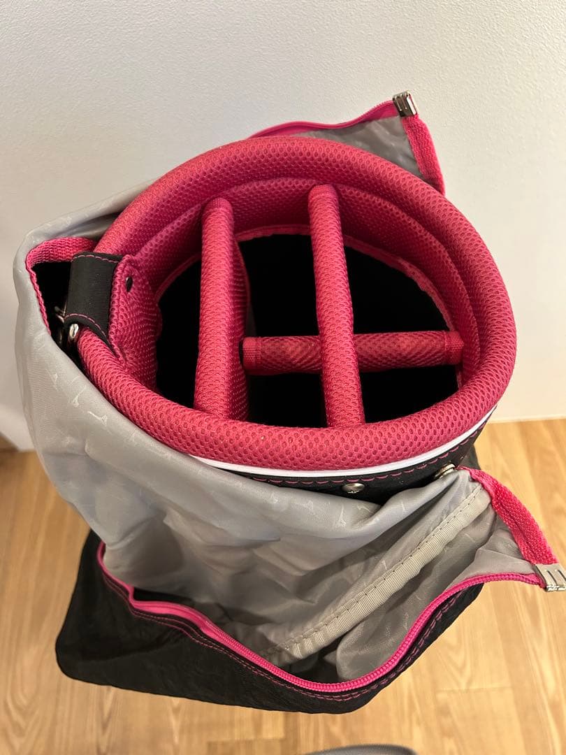 ミズノ　ハート柄 ゴルフバッグ・キャディバッグ