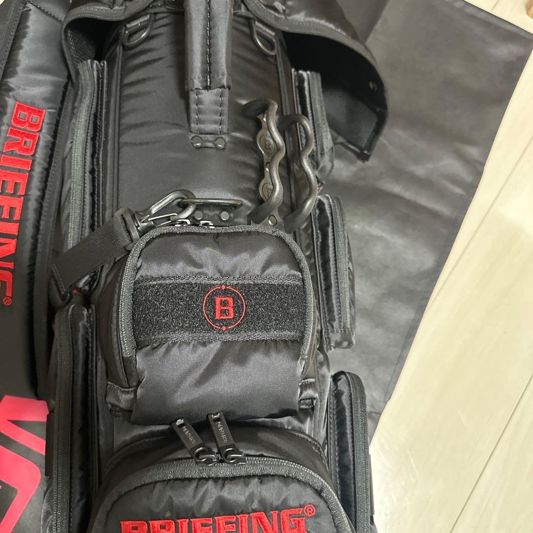 y*h様 BRIEFING ブリーフィング キャディバッグ CR-6 黒色ブラッ