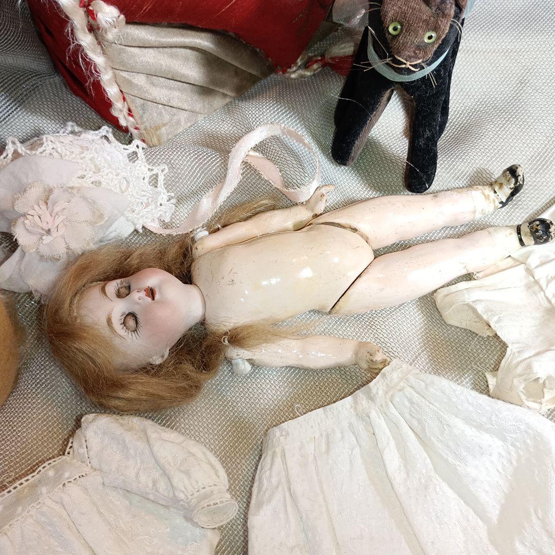 K7⭐アンティークドール　ビスクドール　ケストナー　171　ミニョネット ⭐