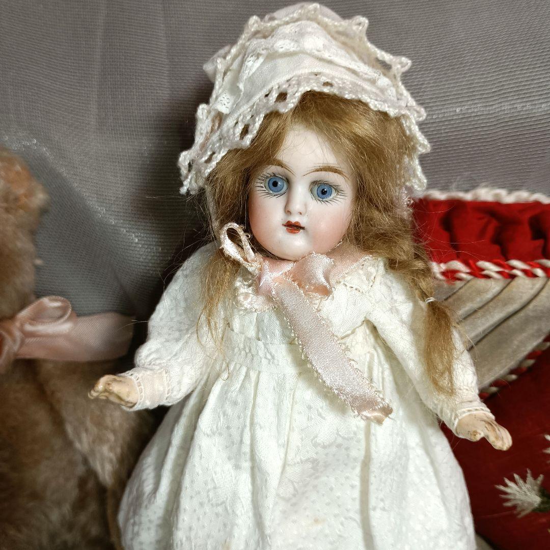 K7⭐アンティークドール　ビスクドール　ケストナー　171　ミニョネット ⭐