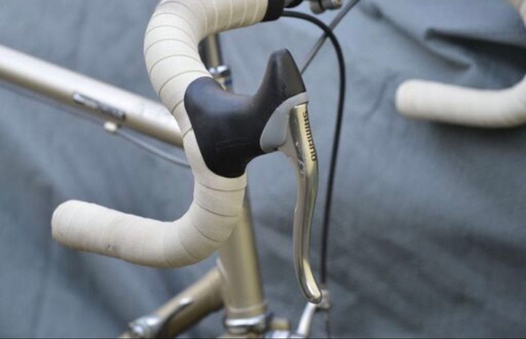 【美品】Panasonicクロモリロードバイク　パナモリ