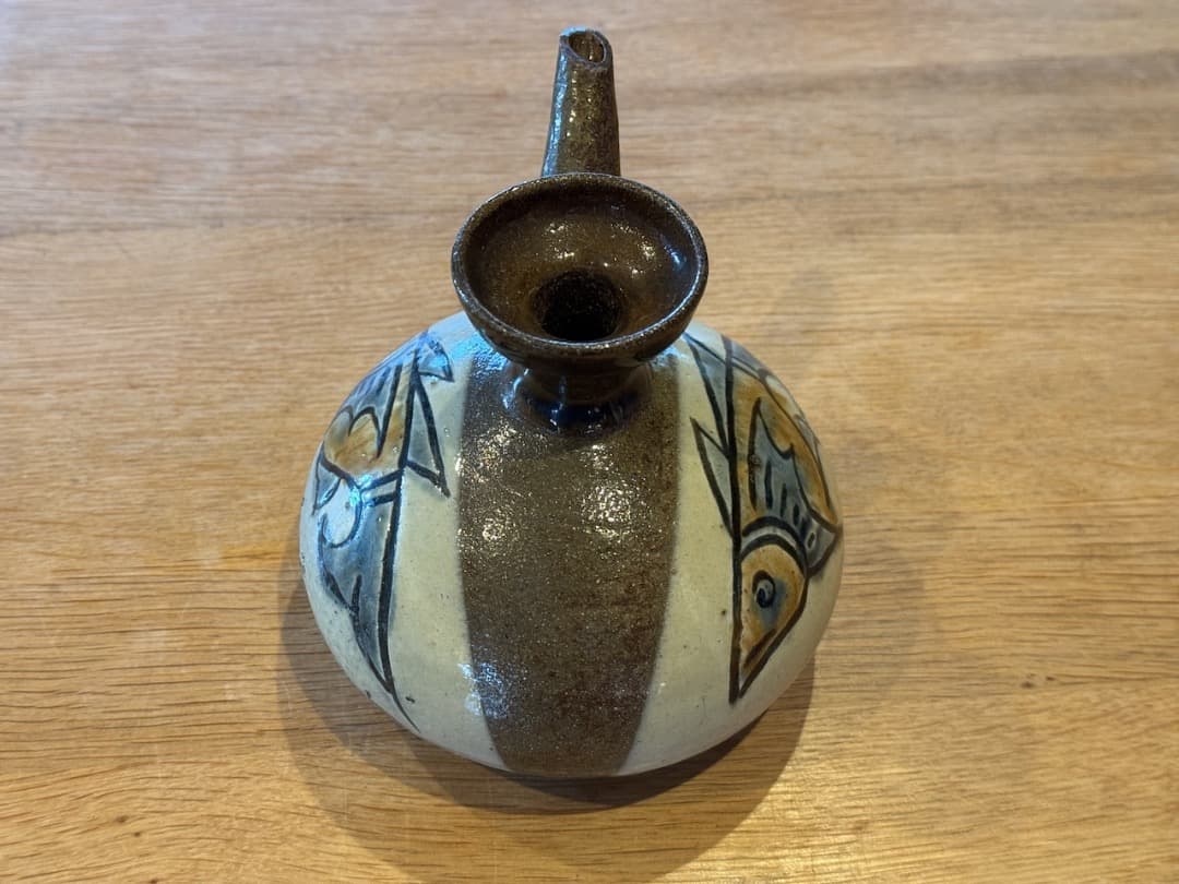 人間国宝　金城次郎　カラカラ　酒器