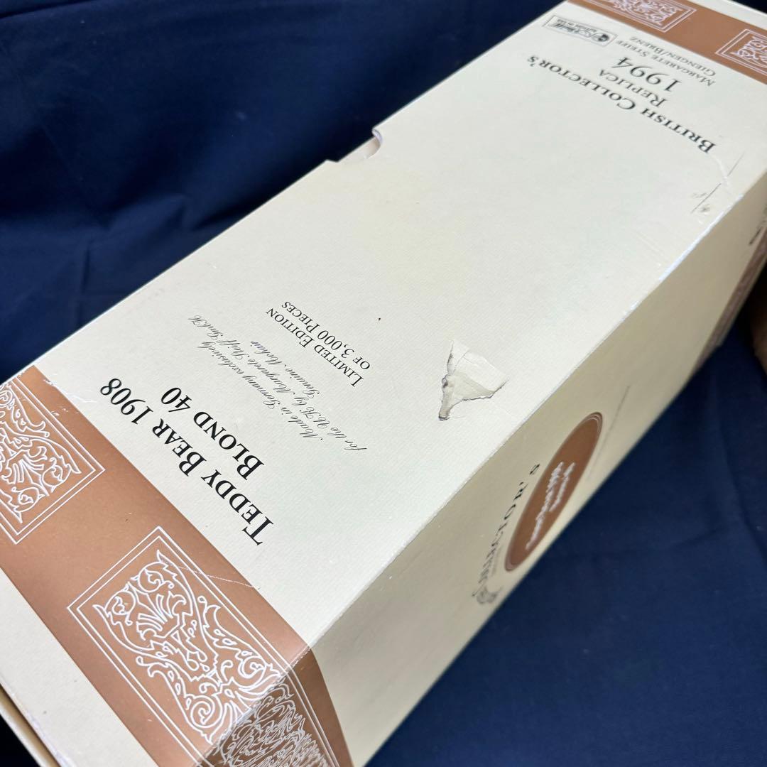 137-72 限定品 シュタイフ 1908 レプリカ テディベア