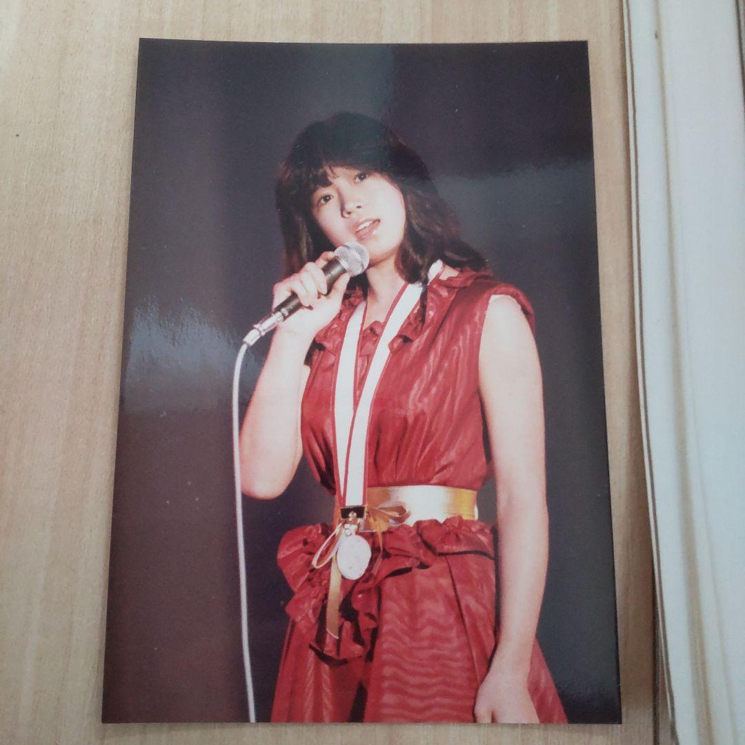 d*2様 中森明菜　サイン　写真　当時物