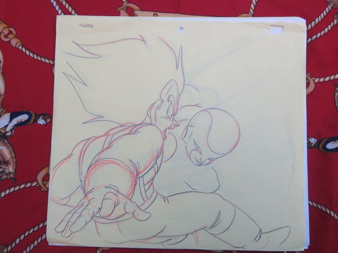 j*い様 ドラゴンボール セル画 原画 フリーザ ベジータ当時品