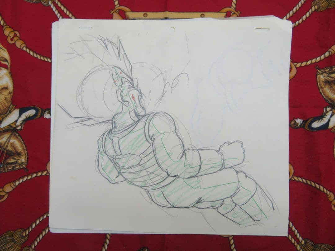 j*い様 ドラゴンボール セル画 原画 フリーザ ベジータ当時品