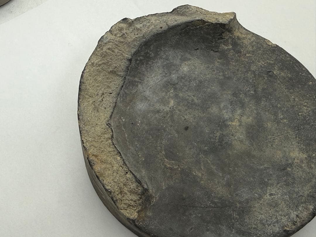 桃山時代　みつ巴紋瓦　古美術　送料込み260106