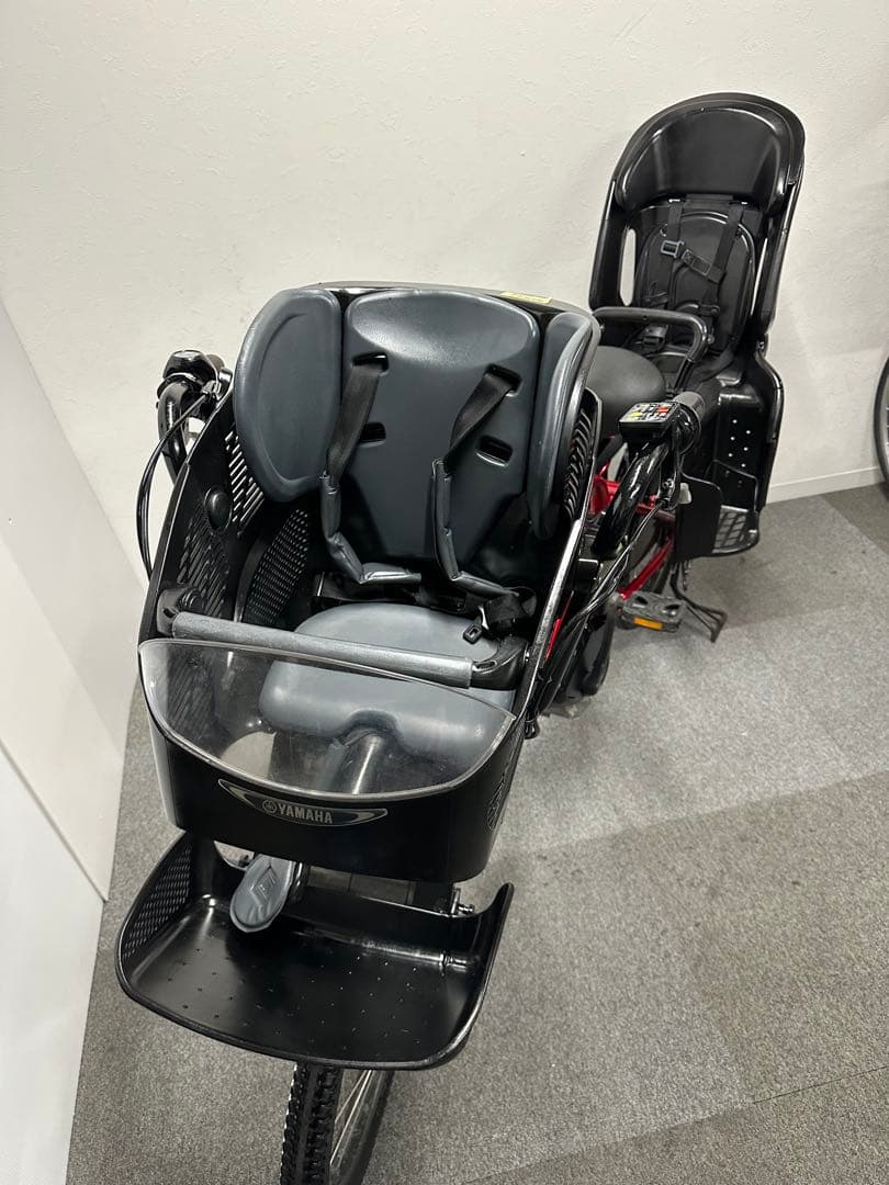 3人乗り電動自転車　ヤマハパスKISS 20インチ　子供乗せシート付き　お買い得