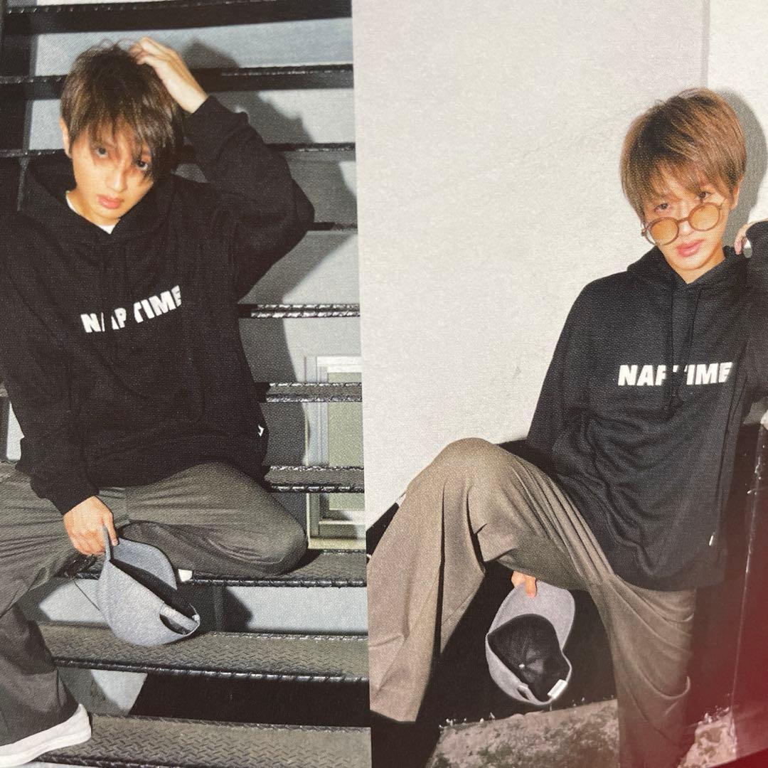 ナップタイム　naptime. Nissy 西島隆弘　パーカー　2点セット